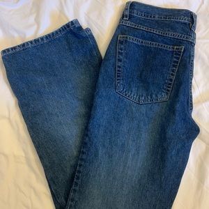 Wide leg jeans